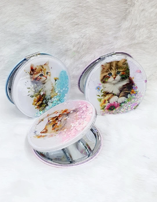 Espejo con efecto glitter de Zoe Bijouterie